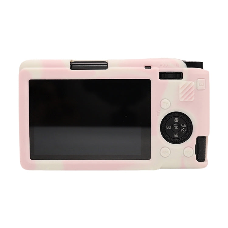 Frendorf | Voor Ricoh GR III Zachte Siliconen Beschermcase (Mistroze)