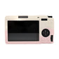 Frendorf | Voor Ricoh GR III Zachte Siliconen Beschermcase (Wit Roze)