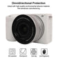 Frendorf | Voor Sony ZV-E10 II / ZV-E10M2 Glanzend Zacht Silicone Beschermcase (Wit)