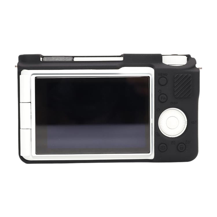 Frendorf | Für Sony ZV-E10 II / ZV-E10M2 Glänzende weiche Silikon-Schutzhülle (Schwarz)