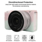 Frendorf | Für Sony ZV-E10 II / ZV-E10M2 Litchi Textur Weiche Silikon Schutzhülle (Jelly Pink Green)