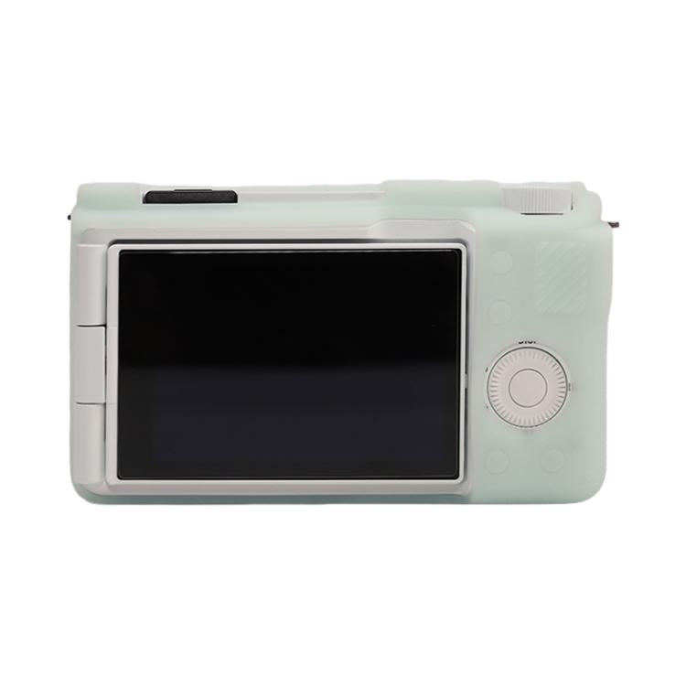 Frendorf | Voor Sony ZV-E10 II / ZV-E10M2 Litchi Textuur Zachte Siliconen Beschermhoes (Jelly Groen)