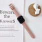 Frerndorf | Für Apple Watch Series 9&8&7 41mm / SE 3&SE 2&6&SE&5&4 40mm / 3&2&1 38mm V Tail Style Stichleder Uhr Band (Rosa)