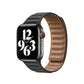 Frerndorf | Für Apple Watch Series 9&8&7 41mm / SE 3&SE 2&6&SE&5&4 40mm / 3&2&1 38mm Leder Watch Band (Schwarz)