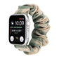 Frendorf | Für Apple Watch Series 7 41mm / 6 & SE & 5 & 4 40mm / 3 & 2 & 1 38mm JK Uniform Style Stoff + Edelstahl Armbanduhr Band(Beige + Grün)(Beige + Grün)