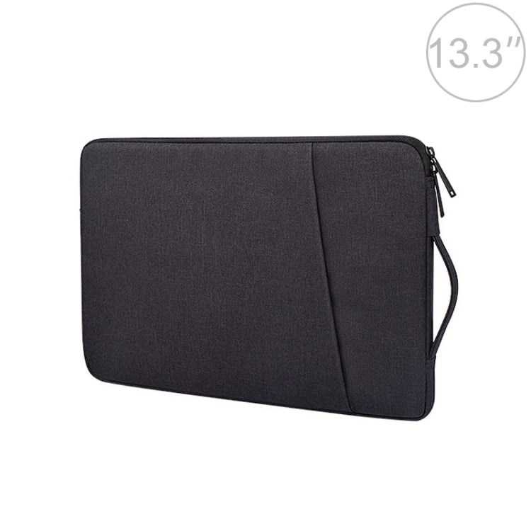 Frendorf | ND01D Filz Sleeve Schutzhülle Tragetasche für 13,3 Zoll Laptop (Schwarz)
