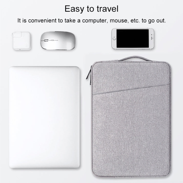 Frendorf | ND01D Filz Sleeve Schutzhülle Tragetasche für 13,3 Zoll Laptop (Schwarz)