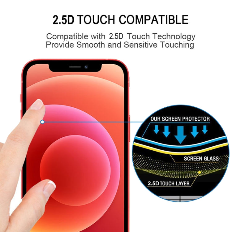 Frendorf | Für iPhone 12 mini Vollkleber Vollbild Panzerglasfolie