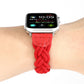 Frendorf | Elastisches Gewebtes Armband Für Apple Watch Series 7 41mm / 6 & SE & 5 & 4 40mm / 3 & 2 & 1 38mm, Länge:150mm(Rot)