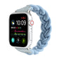 Frendorf | Elastisches Gewebtes Uhrenarmband für Apple Watch Series 9&8&7 41mm / SE 3&SE 2&6&SE&5&4 40mm / 3&2&1 38mm, Länge:160mm (Himmelblau)
