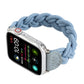 Frendorf | Elastisches Gewebtes Uhrenarmband für Apple Watch Series 9&8&7 41mm / SE 3&SE 2&6&SE&5&4 40mm / 3&2&1 38mm, Länge:160mm (Himmelblau)