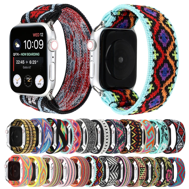 Frerndorf | Nylon-Uhrenarmband für Apple Watch Series 7 41mm / 6 & SE & 5 & 4 40mm / 3 & 2 & 1 38mm(15)