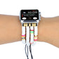 Frendorf | Bohemian Stil Weiche Keramik Perlenarmband Für Apple Serie 7 41mm / 6 & SE & 5 & 4 40mm / 3 & 2 & 1 38mm (Weiß)