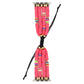 Frendorf | Bohemian Stil Weiche Keramische Perlenarmband Für Apple Serie 7 41mm / 6 & SE & 5 & 4 40mm / 3 & 2 & 1 38mm (Rosa Rot)