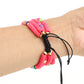 Frendorf | Bohemian Stil Weiche Keramische Perlenarmband Für Apple Serie 7 41mm / 6 & SE & 5 & 4 40mm / 3 & 2 & 1 38mm (Rosa Rot)