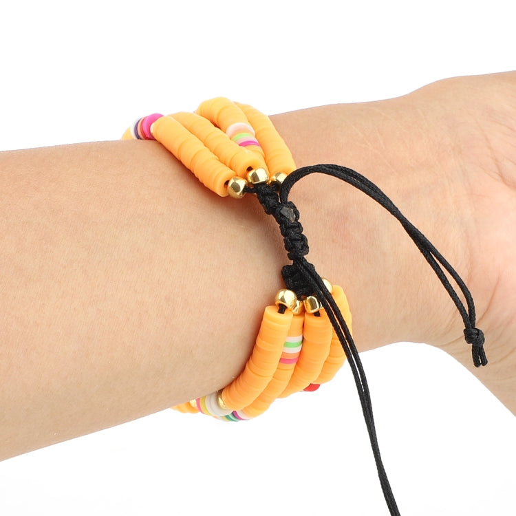 Frendorf | Bohemian Style Weiche Keramik Perlenriemen Für Apple Series 7 45mm / 6 & SE & 5 & 4 44mm / 3 & 2 & 1 42mm(Gelb)