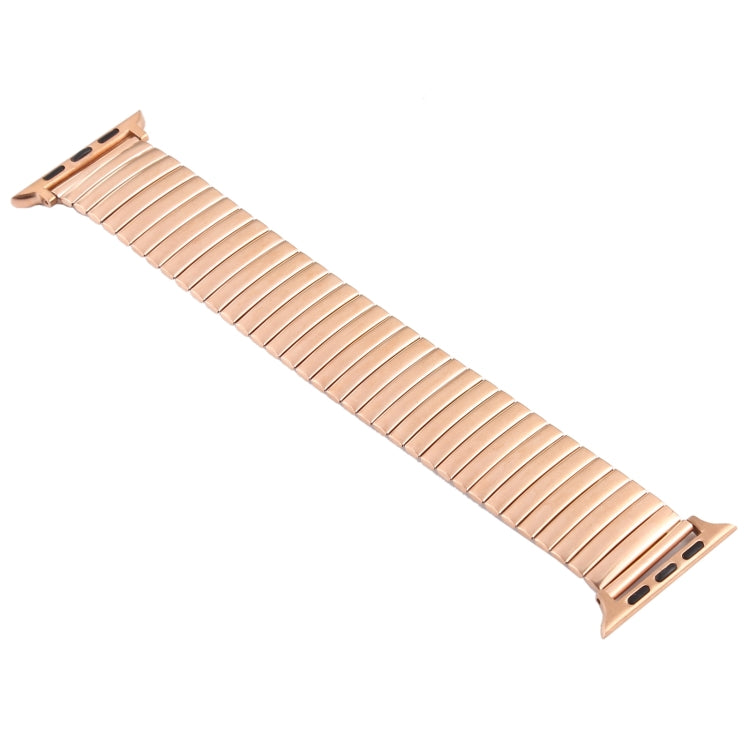 Frendorf | Elastisches Aluminium-Uhrenarmband für Apple Watch Series 7 41mm / 6 & SE & 5 & 4 40mm / 3 & 2 & 1 38mm (Roségold)