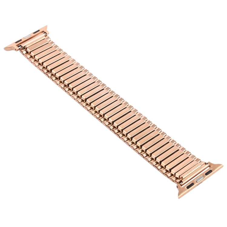 Frendorf | Elastisches Aluminium-Uhrenarmband für Apple Watch Series 7 41mm / 6 & SE & 5 & 4 40mm / 3 & 2 & 1 38mm (Roségold)