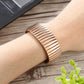 Frendorf | Elastisches Aluminium-Uhrenarmband für Apple Watch Series 7 41mm / 6 & SE & 5 & 4 40mm / 3 & 2 & 1 38mm (Roségold)