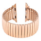 Frendorf | Elastisches Aluminium-Uhrenarmband für Apple Watch Series 7 41mm / 6 & SE & 5 & 4 40mm / 3 & 2 & 1 38mm (Roségold)