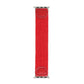 Frerndorf | Nylon + Leder Geflochtener Uhrenarmband für Apple Watch Series 9&8&7 41mm / SE 3&SE 2&6&SE&5&4 40mm / 3&2&1 38mm, Größe:S(Rot)