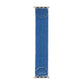 Frerndorf | Nylon + Leder Geflochtenes Uhrenarmband Für Apple Watch Series 7 41mm / 6 & SE & 5 & 4 40mm / 3 & 2 & 1 38mm, Größe:M(Blaut)