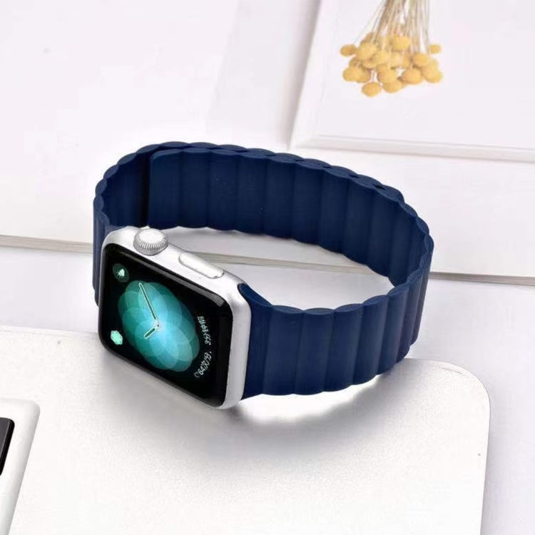 Frerndorf | Magnetisches Loop-Uhrenarmband für Apple Watch Series 7 41mm / 6 & SE & 5 & 4 40mm / 3 & 2 & 1 38mm(Blau)