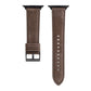 Frerndorf | Litchi-Textur Echtes Leder Uhrenarmband Für Apple Watch Series 7 45mm / 6 & SE & 5 & 4 44mm / 3 & 2 & 1 42mm (Khaki)