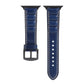 Frerndorf | Echtes Leder Armband für Apple Watch Series 7 41mm / 6 & SE & 5 & 4 40mm / 3 & 2 & 1 38mm (Blau)