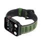 Frerndorf | Echtes Leder Armband für Apple Watch Series 7 45mm / 6 & SE & 5 & 4 44mm / 3 & 2 & 1 42mm (Grün)