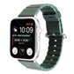 Frerndorf | Loop Streifen Uhrband mit Eisen Schnalle für Apple Watch Series 7 41mm / 6 & SE & 5 & 4 40mm / 3 & 2 & 1 38mm (Dunkelgrün)