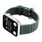 Frerndorf | Loop Streifen Uhrband mit Eisen Schnalle für Apple Watch Series 7 41mm / 6 & SE & 5 & 4 40mm / 3 & 2 & 1 38mm (Dunkelgrün)