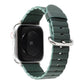 Frerndorf | Loop Streifen Uhrband mit Eisen Schnalle für Apple Watch Series 7 41mm / 6 & SE & 5 & 4 40mm / 3 & 2 & 1 38mm (Dunkelgrün)