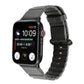 Frerndorf | Loop-Streifen-Uhrenarmband mit Eisen-Schnalle für Apple Watch Series 7 45mm / 6 & SE & 5 & 4 44mm / 3 & 2 & 1 42mm (Grau)