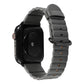 Frerndorf | Loop-Streifen-Uhrenarmband mit Eisen-Schnalle für Apple Watch Series 7 45mm / 6 & SE & 5 & 4 44mm / 3 & 2 & 1 42mm (Grau)