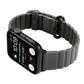 Frerndorf | Loop-Streifen-Uhrenarmband mit Eisen-Schnalle für Apple Watch Series 7 45mm / 6 & SE & 5 & 4 44mm / 3 & 2 & 1 42mm (Grau)