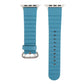 Frerndorf | Loop-Streifen-Uhrenarmband mit Eisen-Schnalle für Apple Watch Series 7 45mm / 6 & SE & 5 & 4 44mm / 3 & 2 & 1 42mm (Himmelblau)