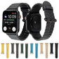Frerndorf | Loop-Streifen-Uhrenarmband mit Eisen-Schnalle für Apple Watch Series 7 45 mm / 6 & SE & 5 & 4 44 mm / 3 & 2 & 1 42 mm (Champagner Gold)