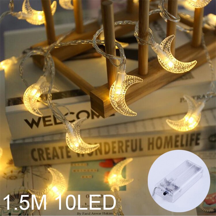 EID Mubarak LED Licht Tischornamente 3D Acryl Nachtlampe Muslim Ramadan Party Eid Al Adha Ramadan Dekoration für Zuhause