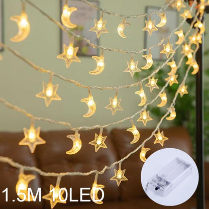 EID Mubarak LED Licht Tischornamente 3D Acryl Nachtlampe Muslim Ramadan Party Eid Al Adha Ramadan Dekoration für Zuhause