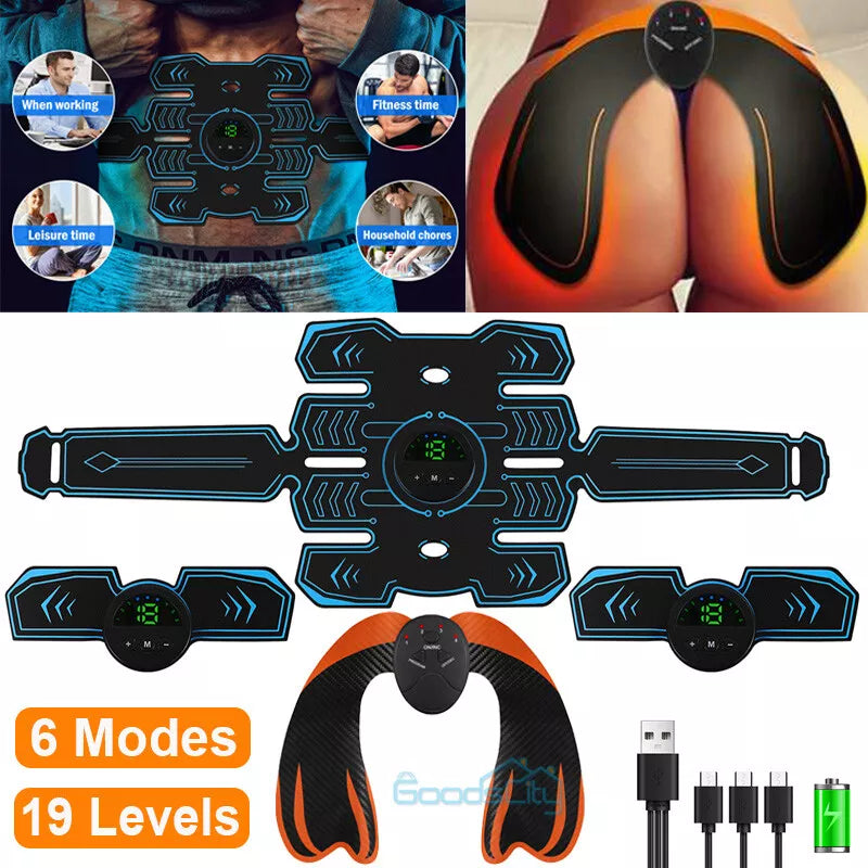 Frendorf | 2024 Neuer Abs-Stimulator - Abs + Arme + Gel-Pads