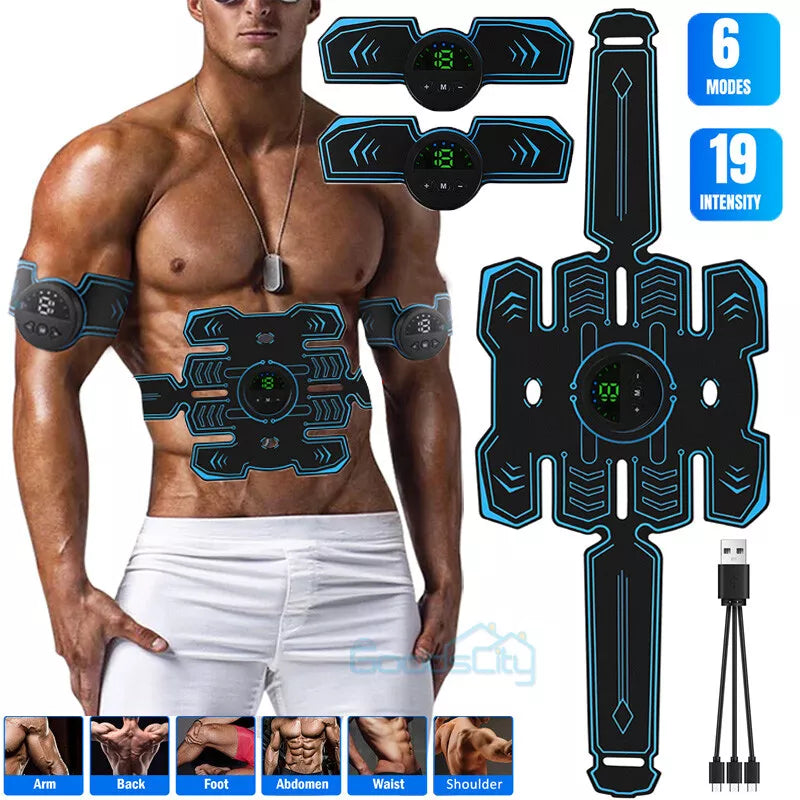 Frendorf | 2024 Neuer Abs-Stimulator - Abs + Arme + Gel-Pads