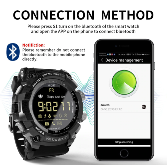 Military Smartwatch | Robuste Outdoor-Uhr mit Fitness- & Smart-Funktionen