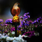 Frendorf | Outdoor Uhu Statue LED Solar Gartenlicht Wasserdichte Rasenlampe