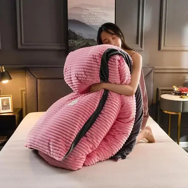 Frendorf | FluffyHaven Weiches Plüschdecke – Ultimativer Komfort & Wärme