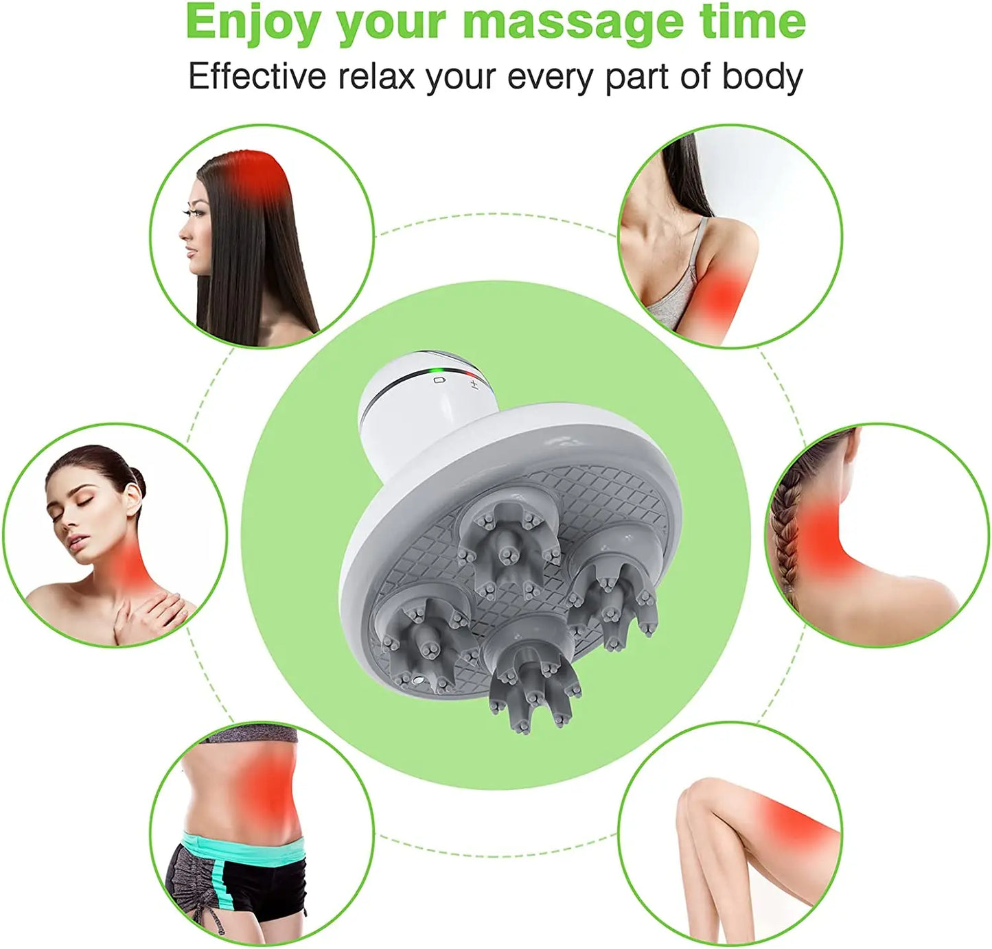 Frendorf | AutoMassager Elektrisches Kopfhaut-Massagegerät