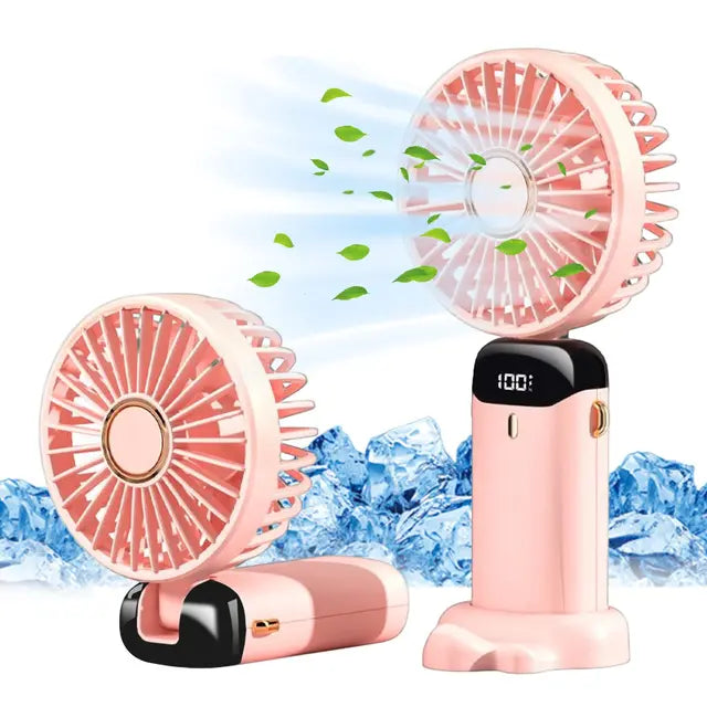 Frendorf | Praktischer Ventilator mit Telefonhalter