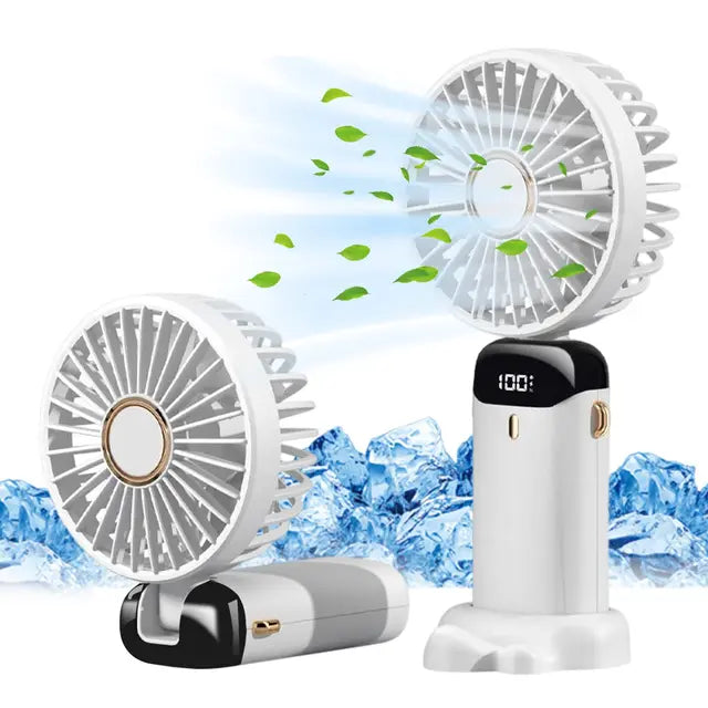 Frendorf | Praktischer Ventilator mit Telefonhalter