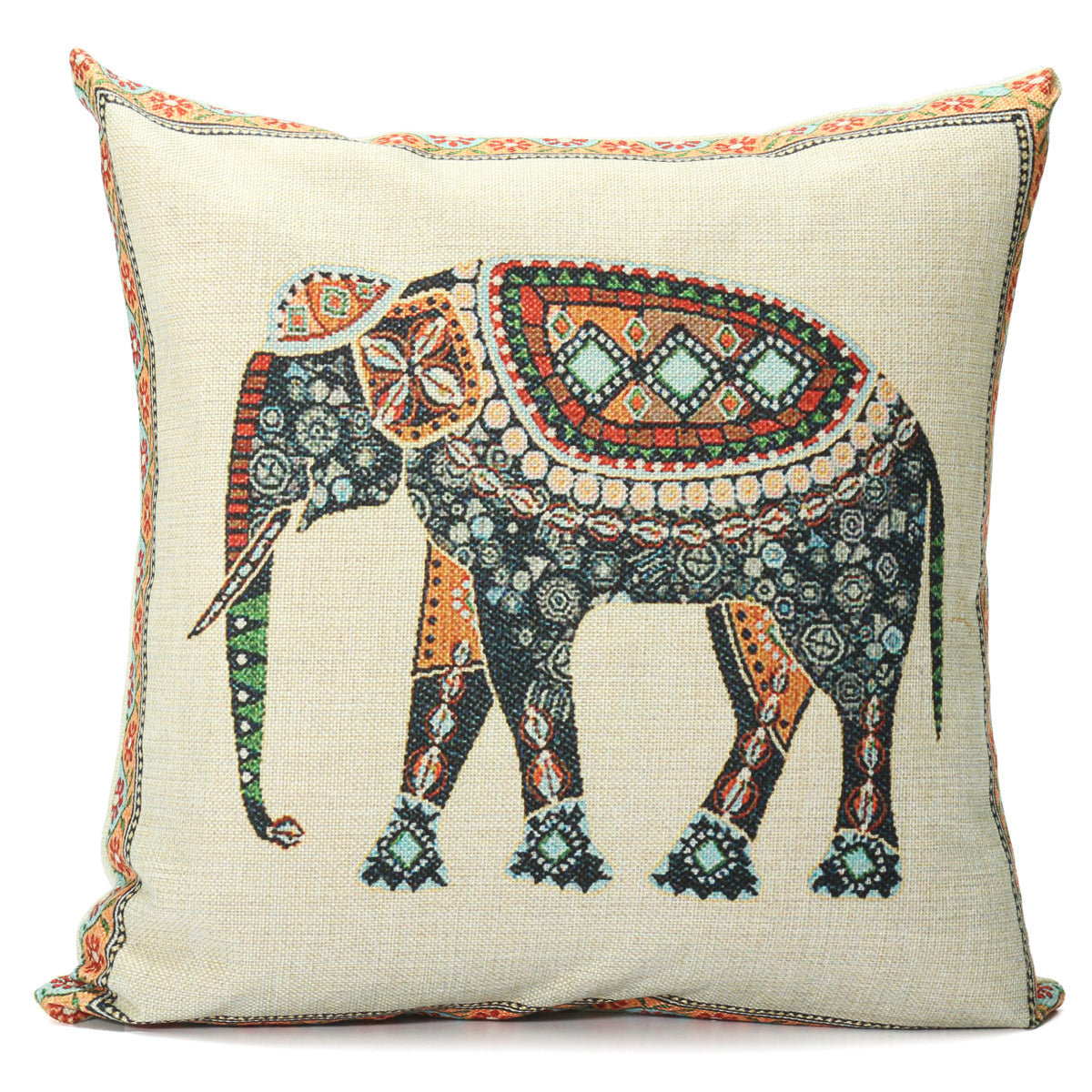 Elephant Royalty Kissen