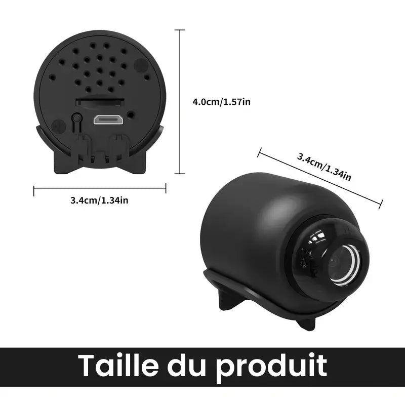 Frendorf | Mini-Spionagekamera ohne Kabel – Fernbedienung und HD-Aufzeichnung